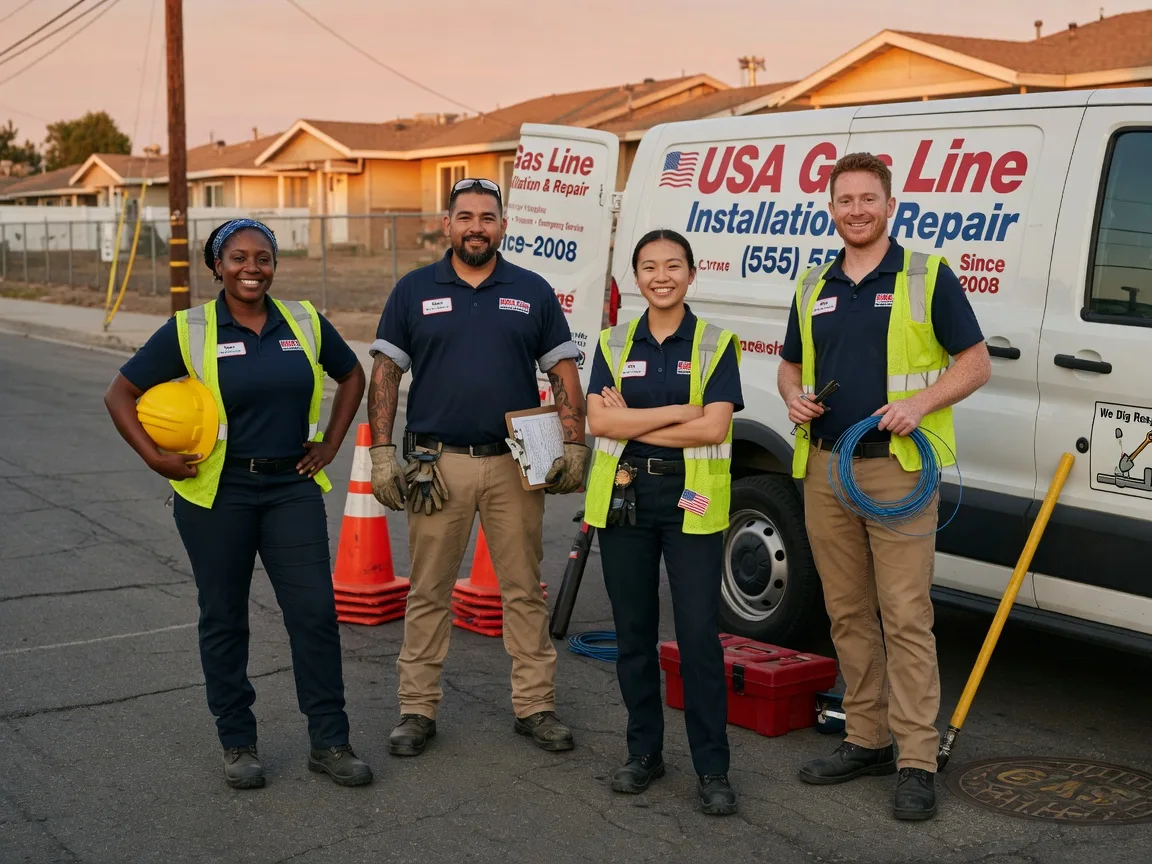 Gas Line Installation company in Walthourville, GA